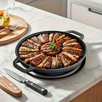 SIZZLEFLOW – Multi-Purpose Skillet for Balanced Heat Distribution