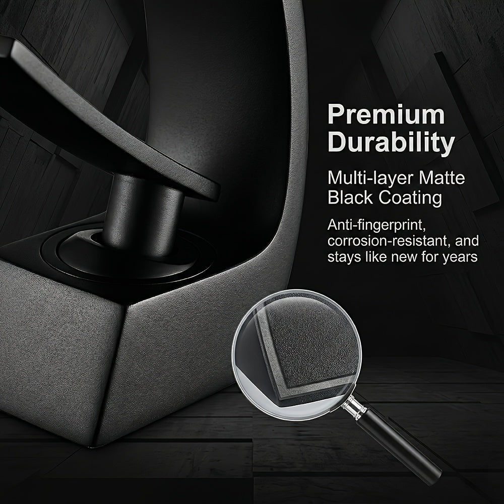 NORDIFLOW - Black Brass Basin Faucet