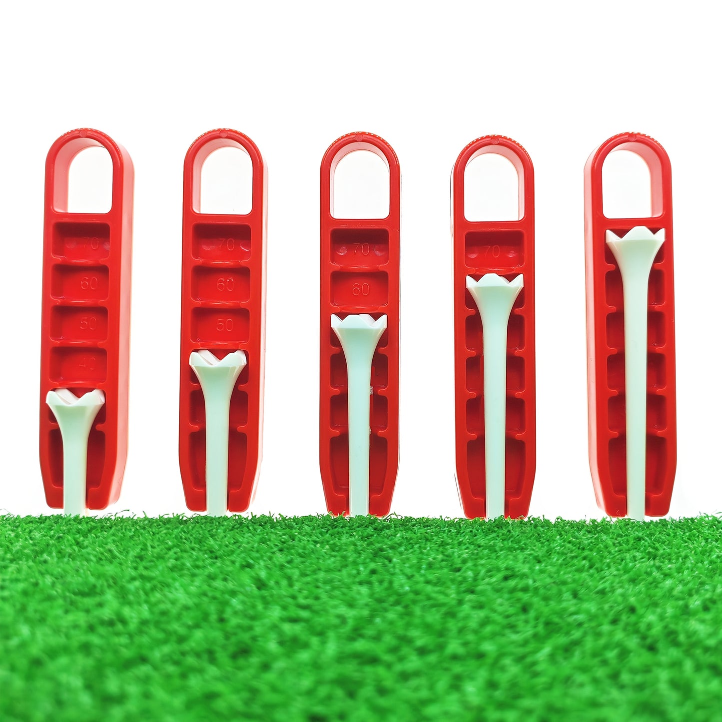 TEELEVEL – Adjustable Golf Tee Depth Tool