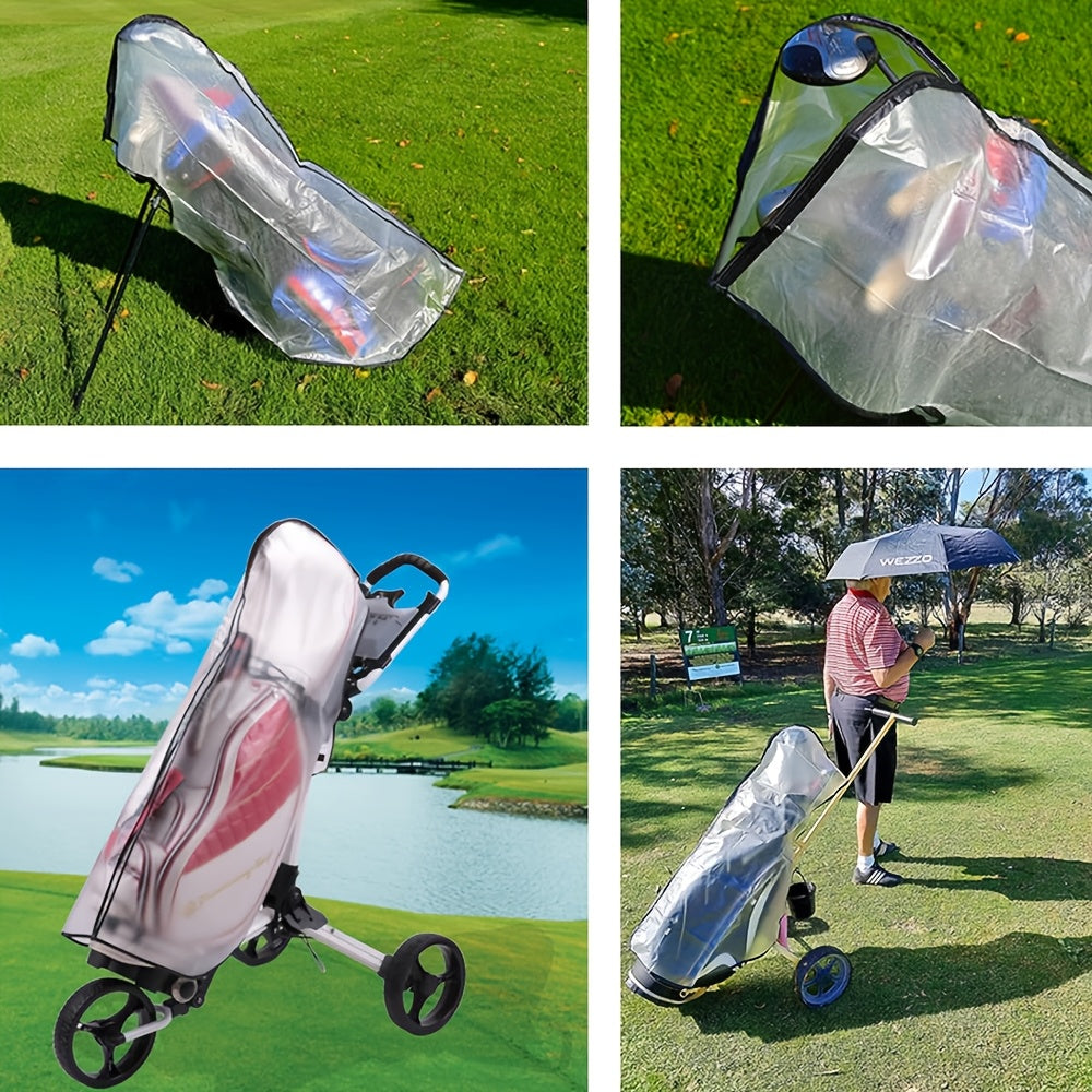 RAINGUARD – Transparent Golf Bag Rain Cover