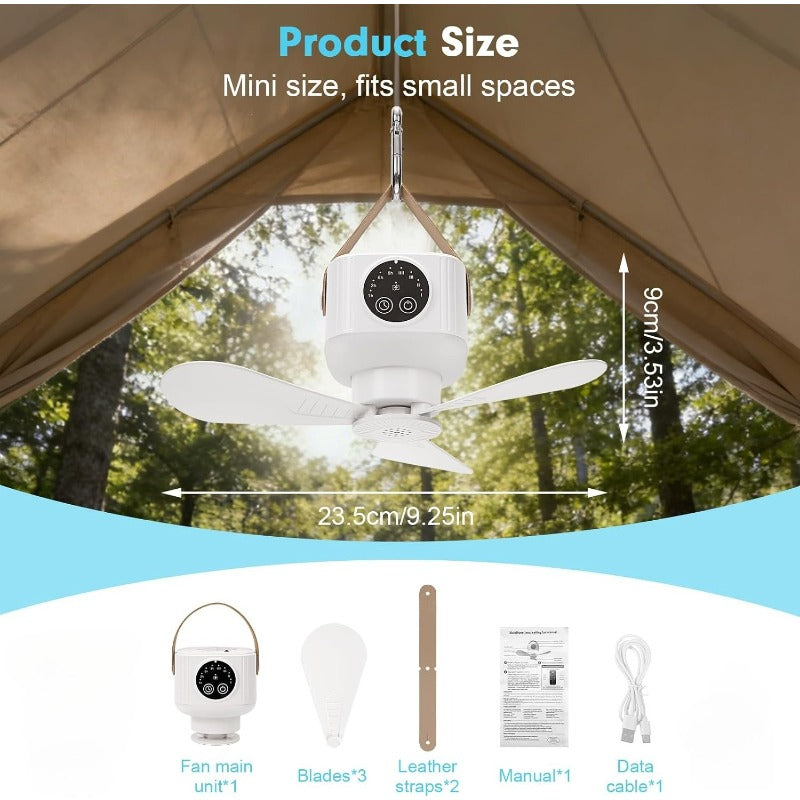 CAMPBREEZE – Rechargeable Camping Fan