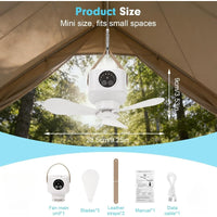 CAMPBREEZE – Rechargeable Camping Fan