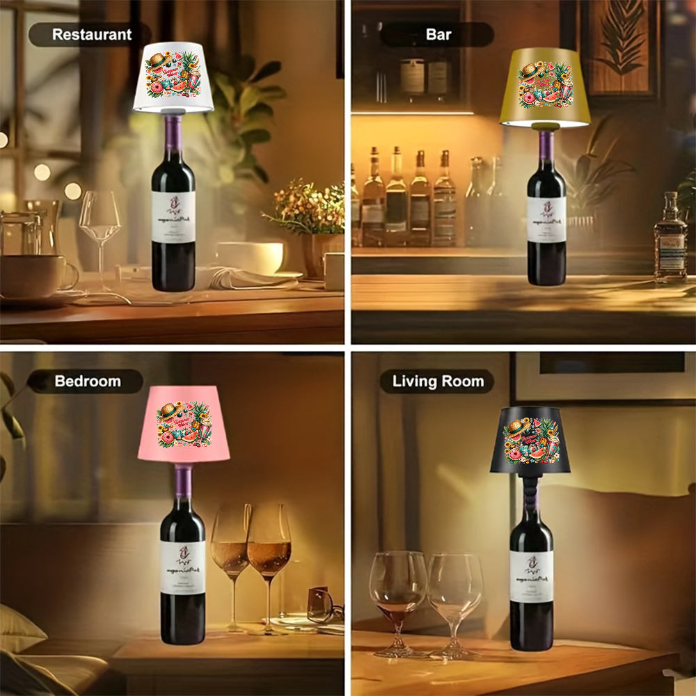 BOTTILUX – Portable LED Bottle Lamp for Vibrant Ambient Lighting
