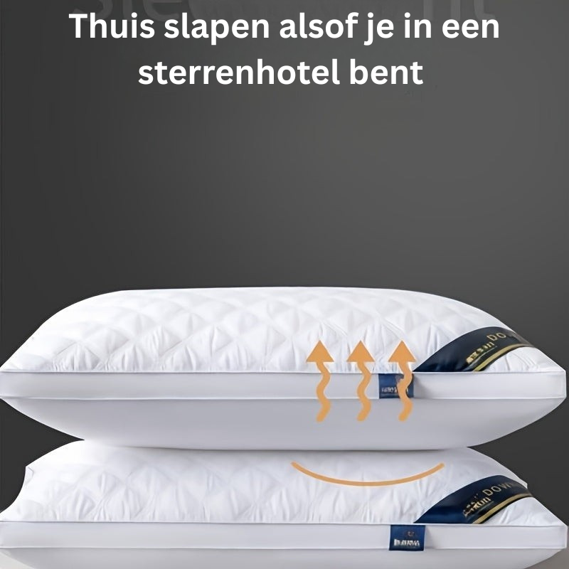 SLEEPMIST – Juego de almohadas 3D hipoalergénicas para un descanso nocturno delicado