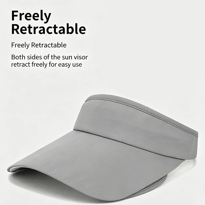 Adjustable Brim Sun Hat for Men and Women - Breathable Summer Beach Hat 4