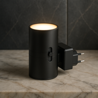 AUTOGLOAM – Candeeiro de parede com ficha e sensor automático para uma suave iluminação noturna