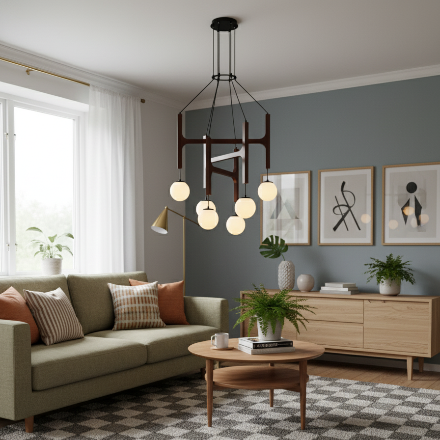 ASTRAMUSE – Chandelier for Artistic Warm Illumination