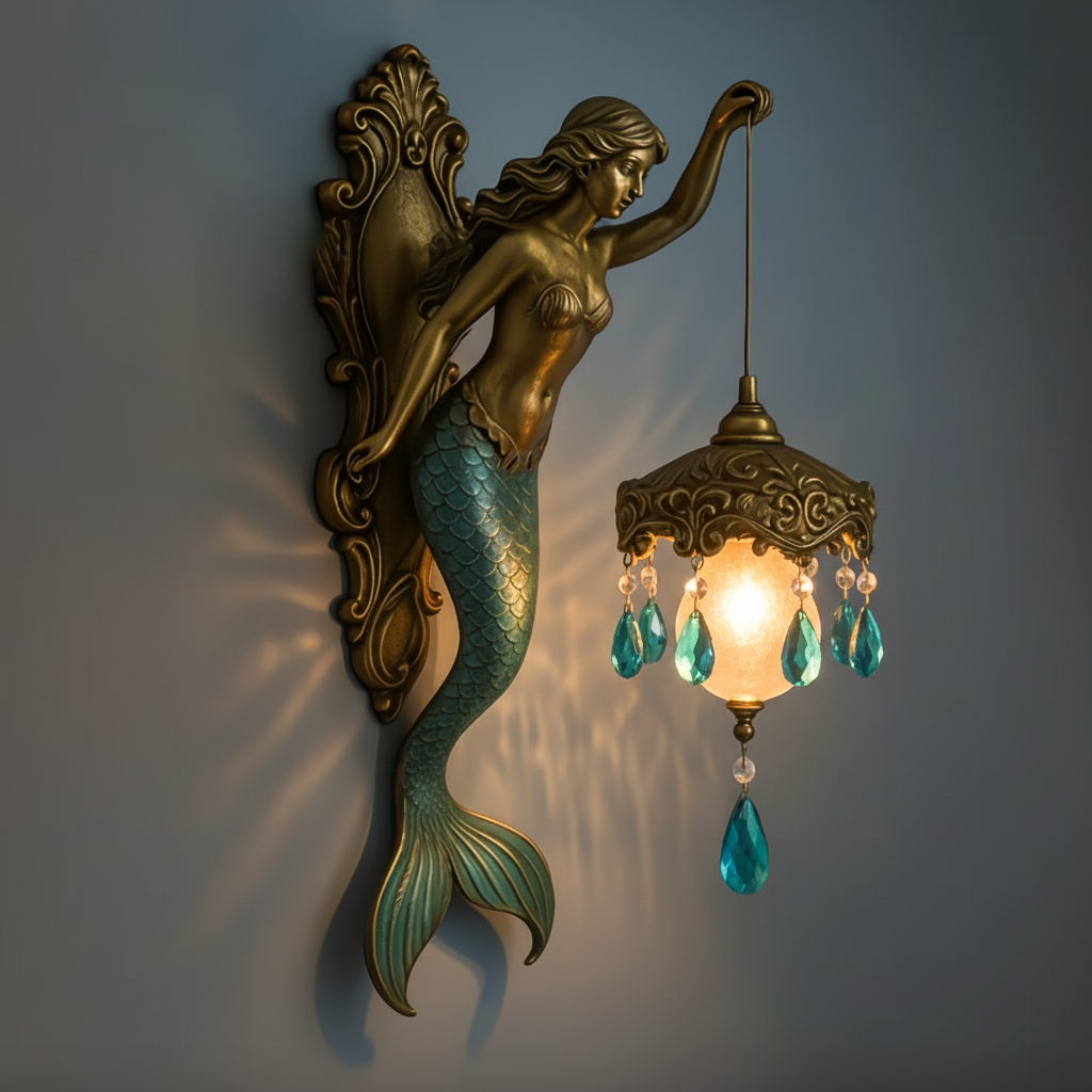 MERMAIDLIGHT – Vintage Glow Ambient Wall Sconce