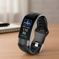 HEALTHFLOW – Smart Wellness Watch with ECG & Sleep Monitoring