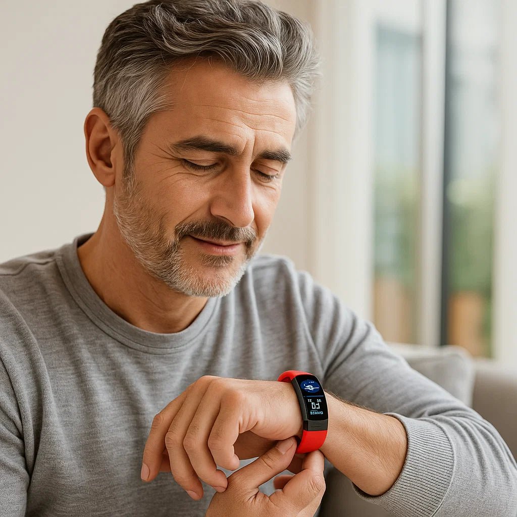 HEALTHFLOW – Smart Wellness Watch with ECG & Sleep Monitoring