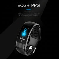 HEALTHFLOW – Smart Wellness Watch with ECG & Sleep Monitoring