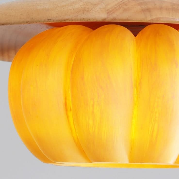 GOURDHALO – Disc Pendant Light for Warm Decorative Glow