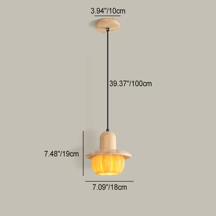 GOURDHALO – Disc Pendant Light for Warm Decorative Glow