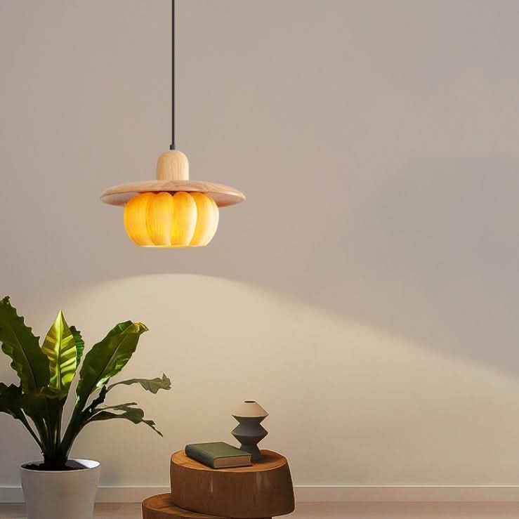 GOURDHALO – Disc Pendant Light for Warm Decorative Glow