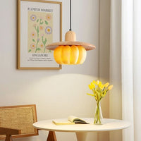 GOURDHALO – Disc Pendant Light for Warm Decorative Glow