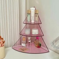 FESTALOFT – Christmas Tree Table Shelf for Charming Holiday Storage