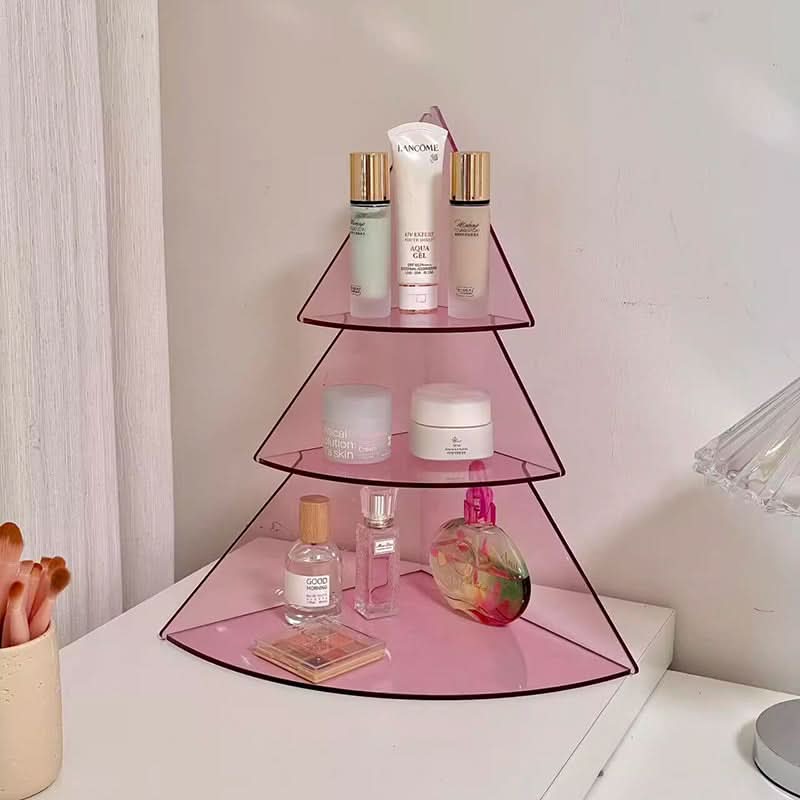 FESTALOFT – Christmas Tree Table Shelf for Charming Holiday Storage