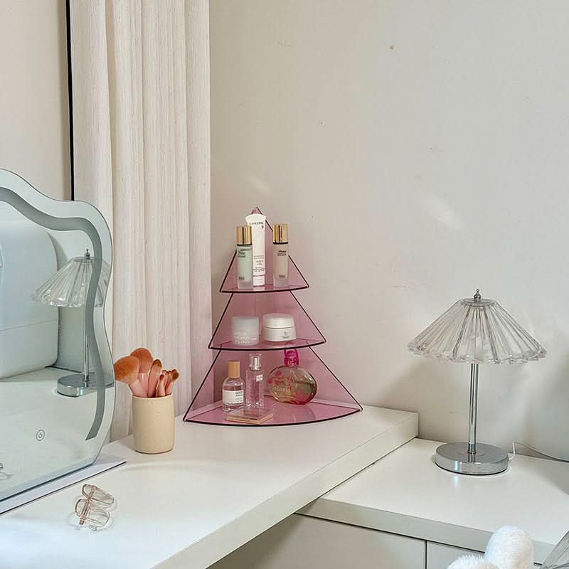 FESTALOFT – Christmas Tree Table Shelf for Charming Holiday Storage