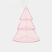 FESTALOFT – Christmas Tree Table Shelf for Charming Holiday Storage