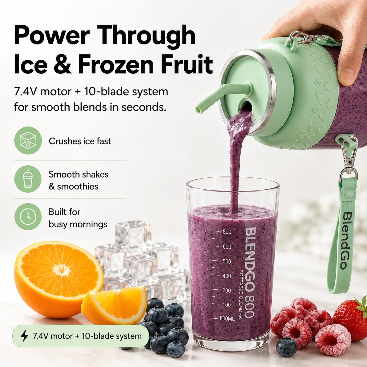 MIXFLOW – Portable Smoothie Blender