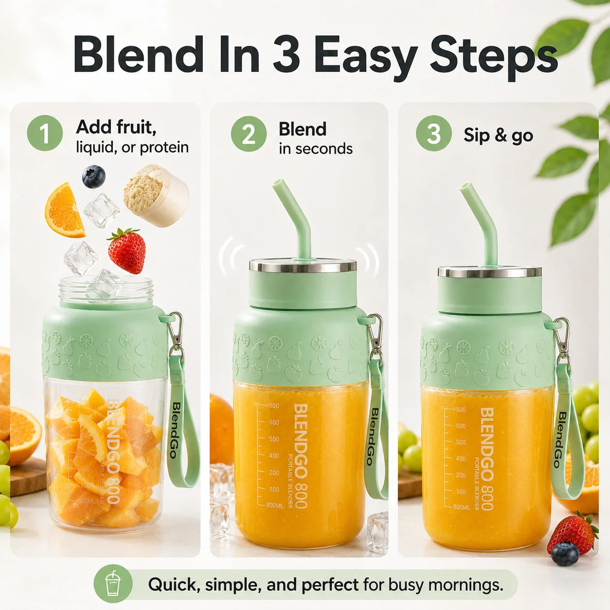 MIXFLOW – Portable Smoothie Blender