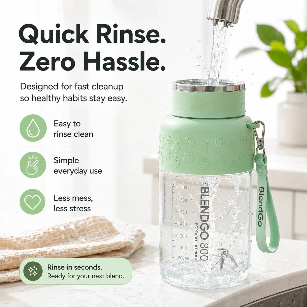 MIXFLOW – Portable Smoothie Blender