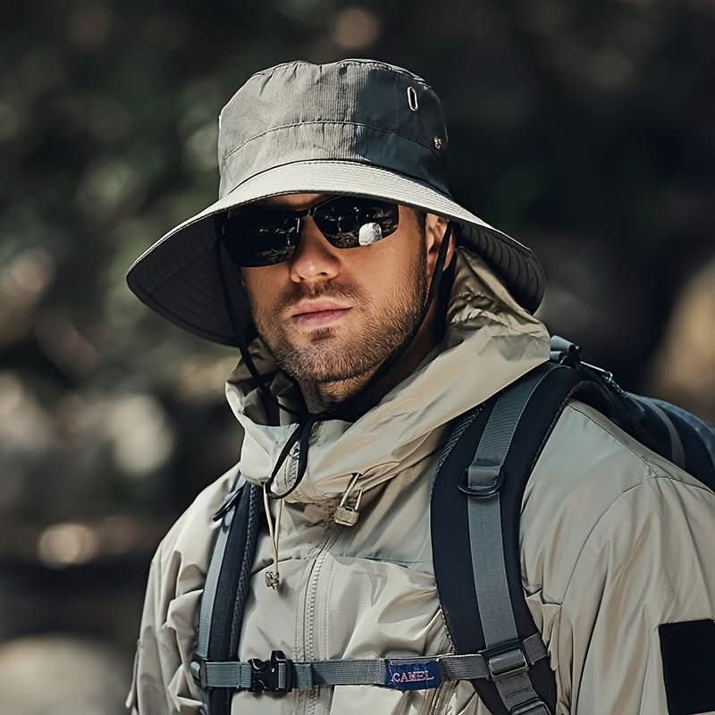 COASTFLOW – UV Shield Hat for Beach, Camping & Travel Use