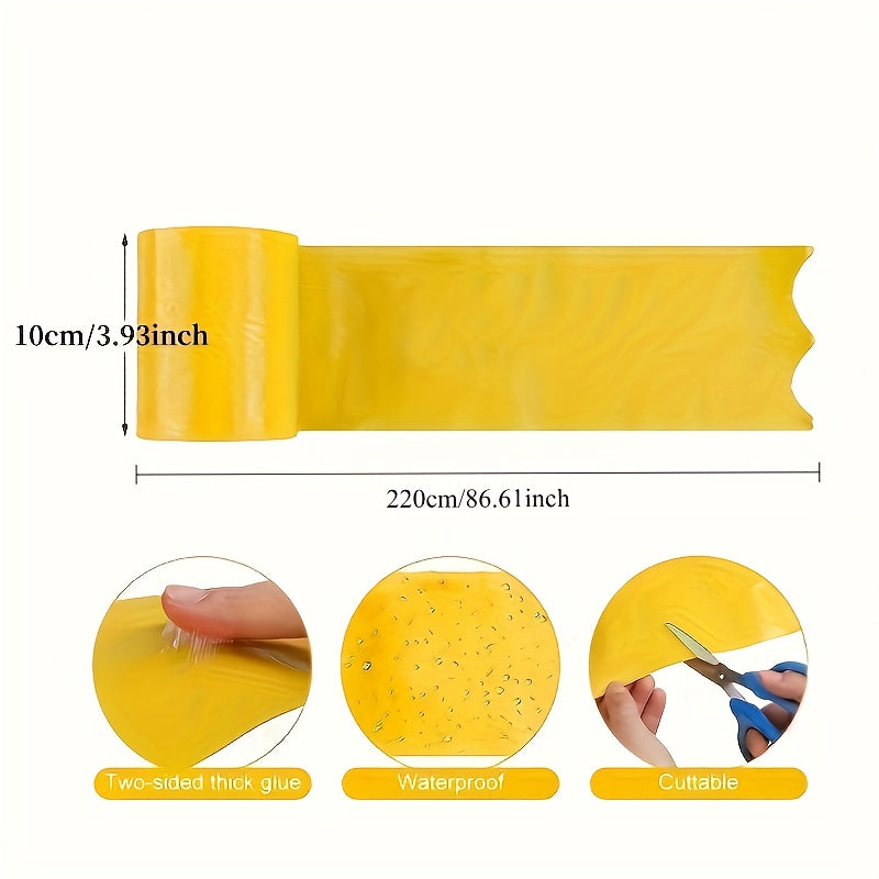 Bugstrip - Outdoor Sticky Insect Barrier Tape for Plants Protection, Weather-Resistant, Easy Application 7