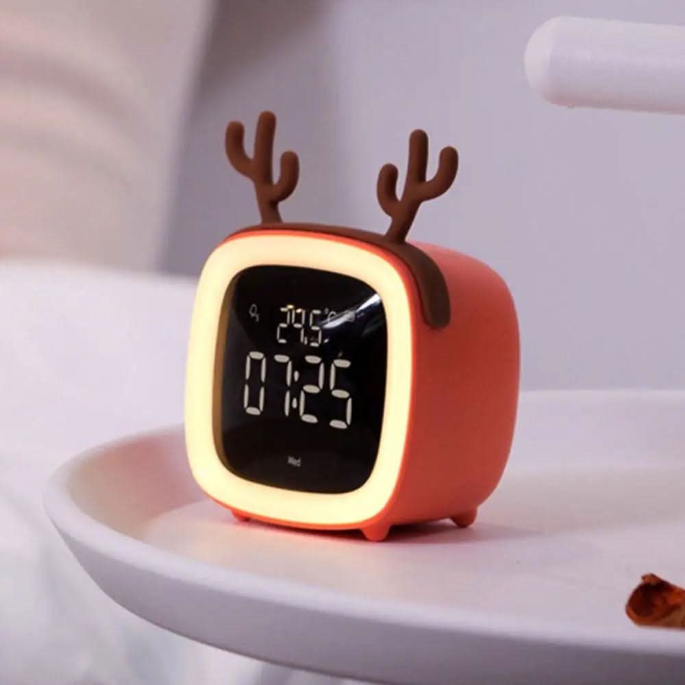 DREAMORA – Children’s Alarm Clock and Gentle Night Light