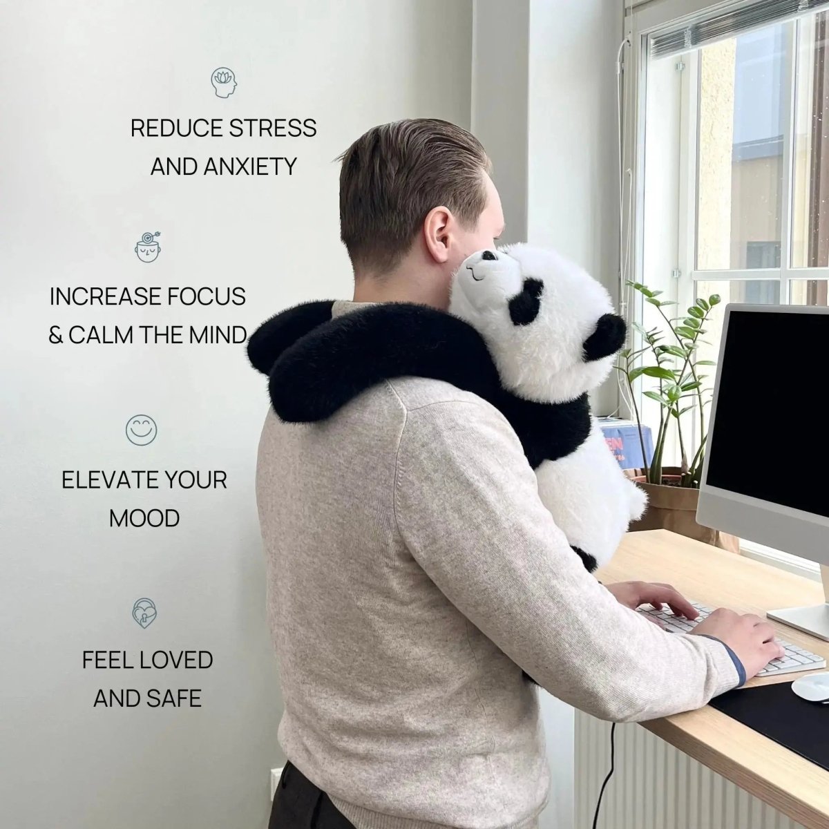 FLUFFOVEX – Gentle Plush Companion for Warm & Relaxing Hugs