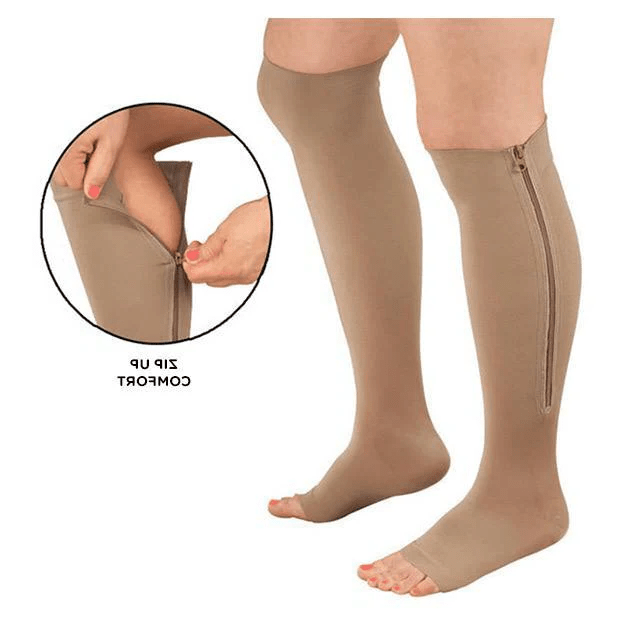 CIRCULARELIEF – Zipper Compression Support Relief Socks