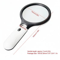 KLARBLICK – LED Hand Magnifier Precision Viewer