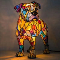 HUGPUP - Artistic dog breed LED night lamp with warm ambient glow for cozy home decor
