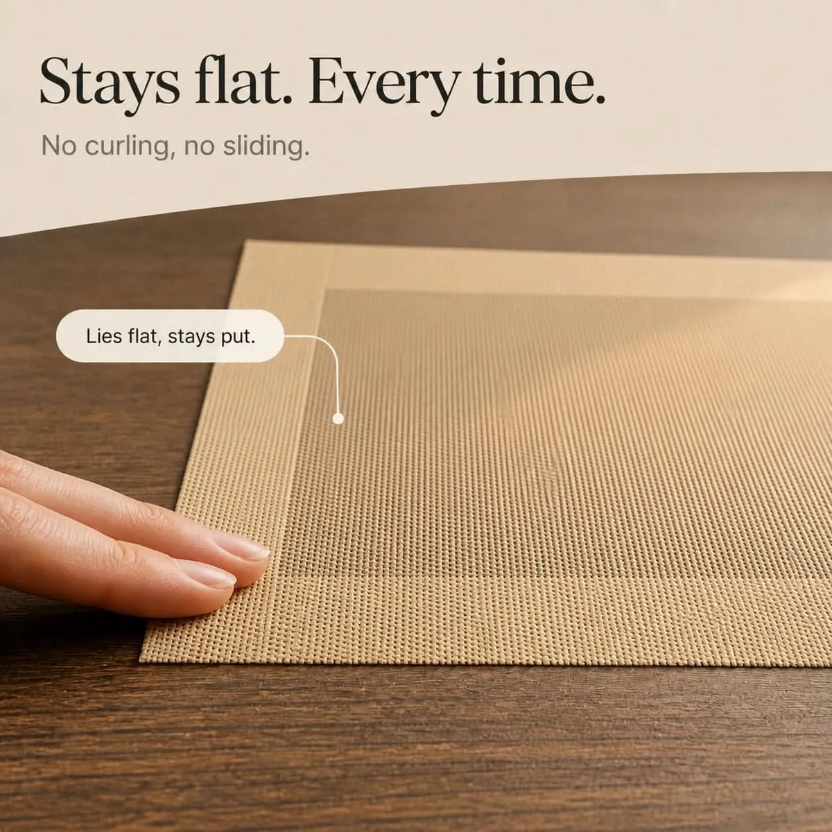 DINEFLAIR – Woven Placemats for Eye-Catching Table Style