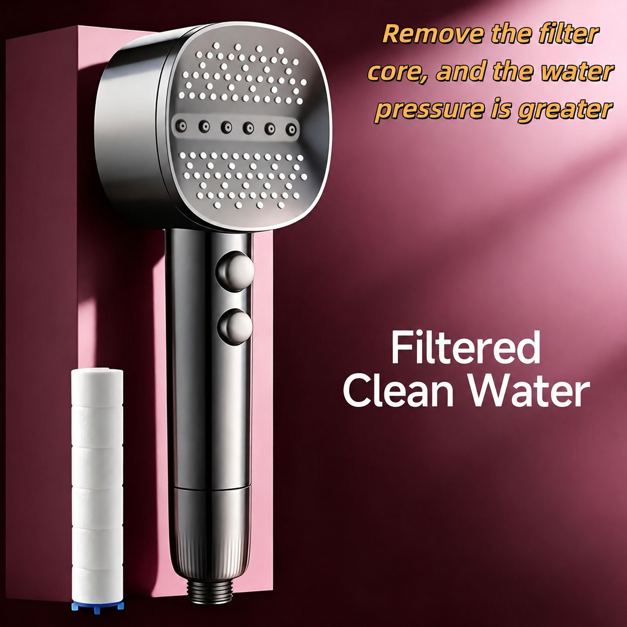 AQUAPULSE – High Pressure Shower Set