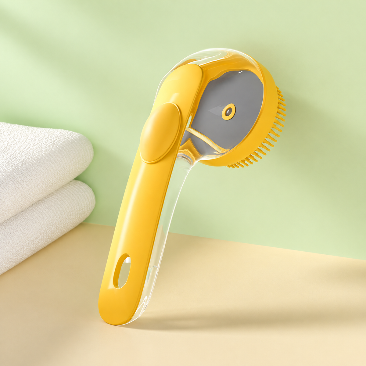 FURBLOOM – Plejebørste til kæledyr med blid massage under badet