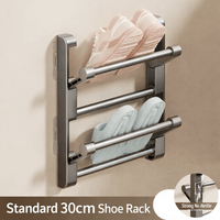 SOLEDRY - Wall Mounted Shoe Rack with Drainage