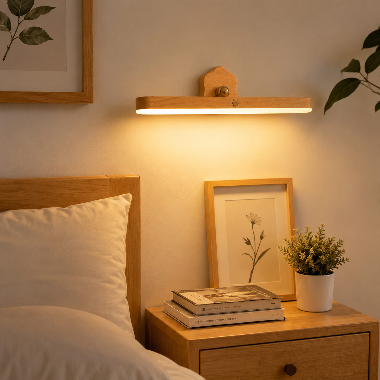 HOTU – Lámpara de pared LED giratoria