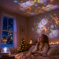 LUMIVORTEX – Drehender LED-Projektor für eine eindrucksvolle Raumstimmung