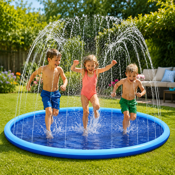 SPLASHBUDDY – Oversized Sprinkler Pool Mat