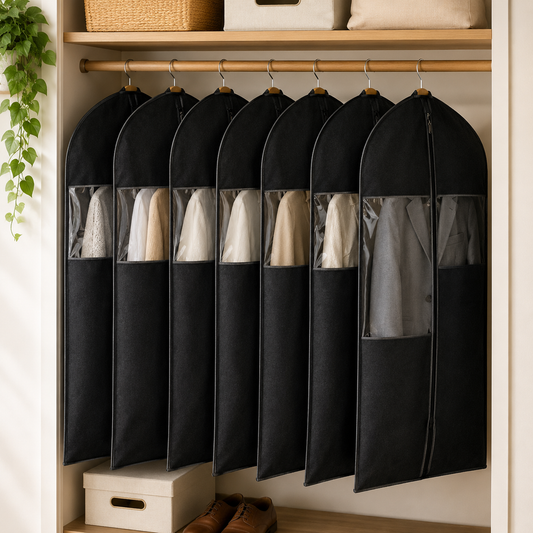 COVERNEST – 10-Pack Garment Storage Covers with Window