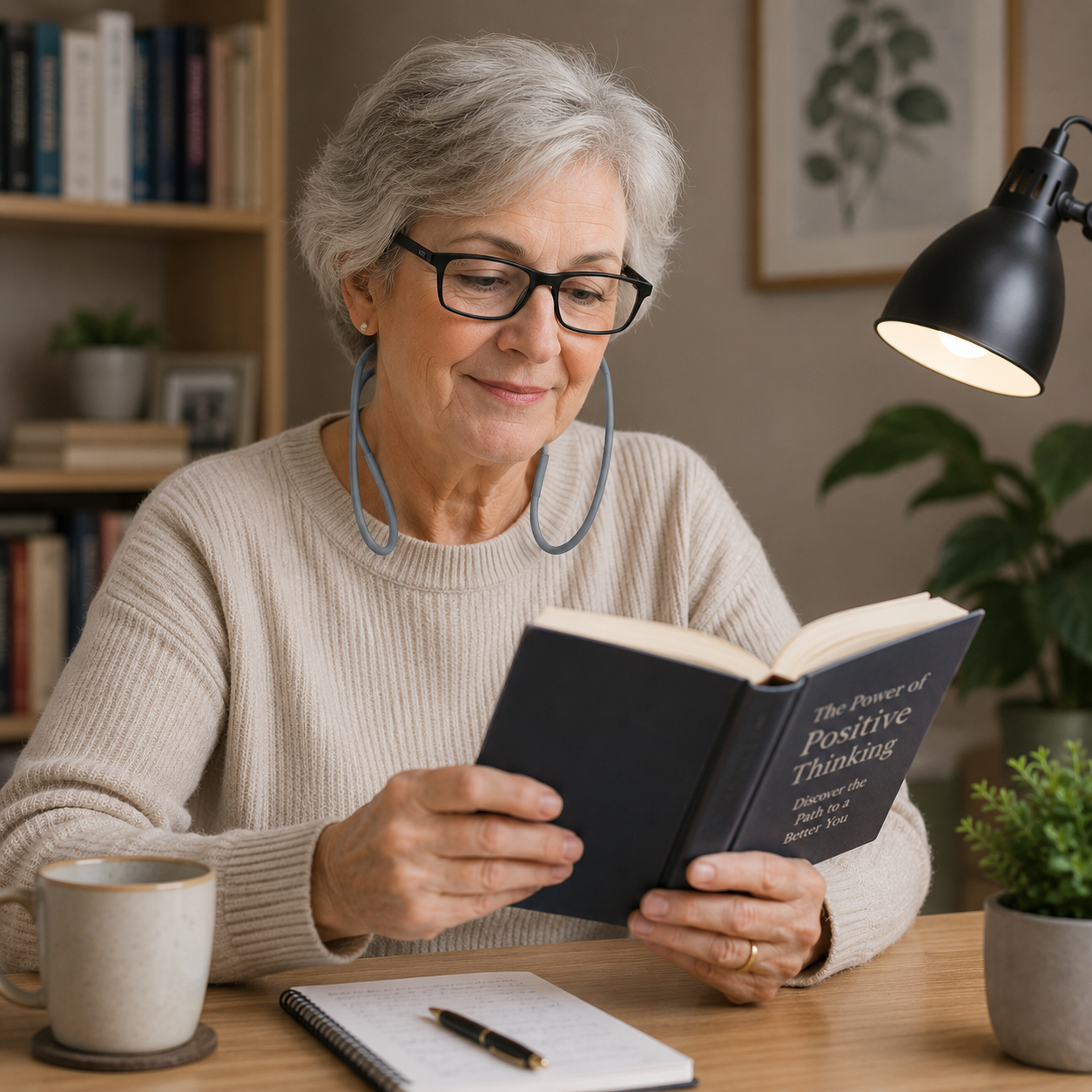 OPTILUXE – Neck-Hanging Magnetic Glasses for Comfortable Reading