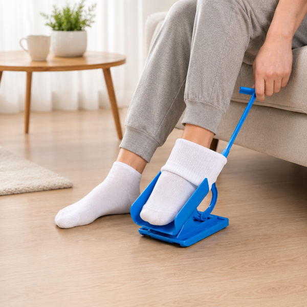 EZSTEP – Anziehhilfe für Kompressionsstrümpfe
