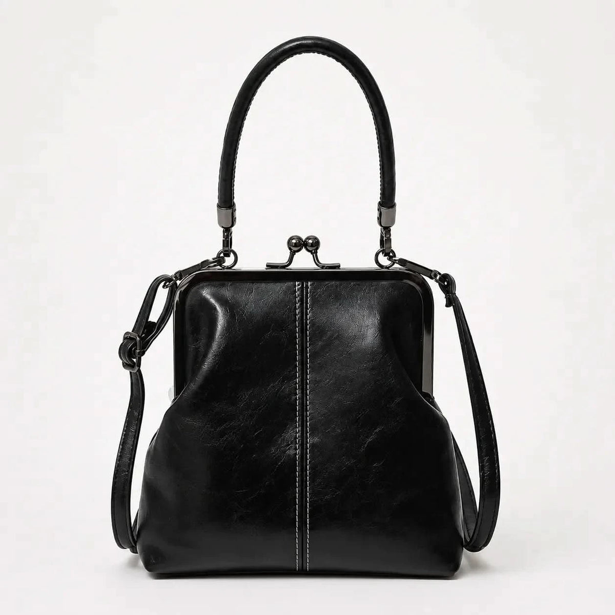 CLASPELLE – Vintage Kiss-Lock Crossbody Bag for Signature Style