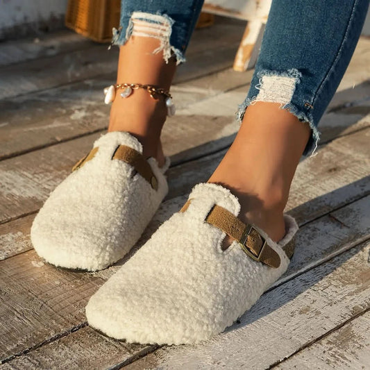 HEATWOOL – Cozy Wool Mule Slippers