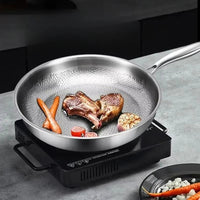 ULTRATITAN - Hammered titanium non-stick frying pan for durable, high-performance chemical-free cooking