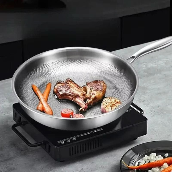 ULTRATITAN - Hammered titanium non-stick frying pan for durable, high-performance chemical-free cooking