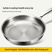 ULTRATITAN - Hammered titanium non-stick frying pan for durable, high-performance chemical-free cooking