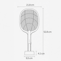 ZAPVEX – Electric Mosquito Swatter with USB Charging & Safety Net