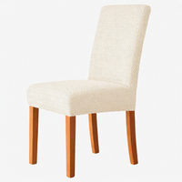 VELVORAFIT - Stretch velvet chair covers for elegant dining spaces